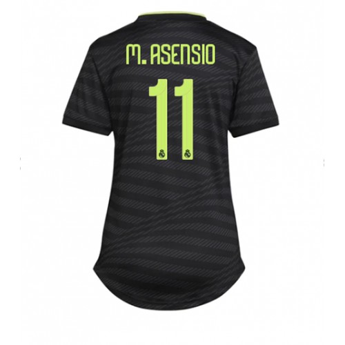 Real Madrid Marco Asensio #11 Tredjedrakt Kvinner 2022-23 Kortermet Real Madrid Marco Asensio #11 Tredjedrakt Kvinner 2022-23 Kortermet